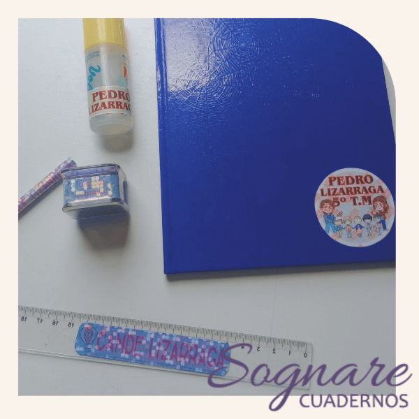 Producto - Etiquetas personalizadas para útiles escolares