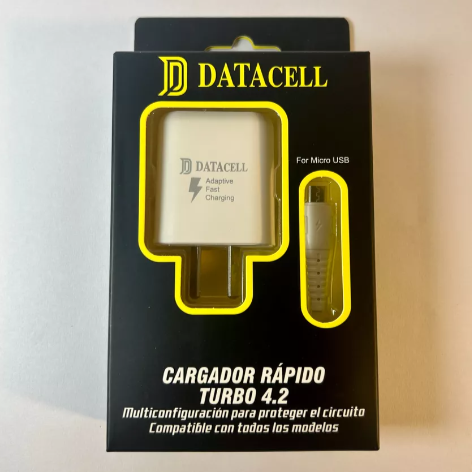 Producto - Cargador 21w de 4.2A DATACEL Carga Rápida + Cable usb TIPO C