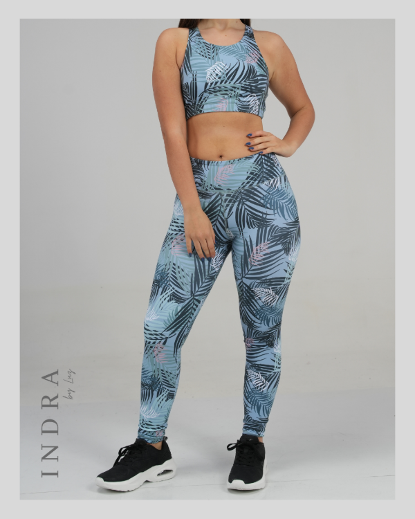 Producto - Calza Atenas Palmera Azul