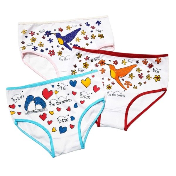 Producto - BJ - Bombachas Juvenil x 3