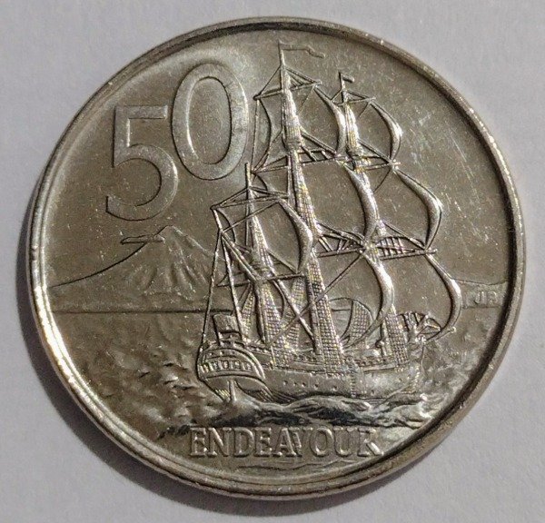 Producto - Nueva Zelanda 50 centavos 2009 - 0