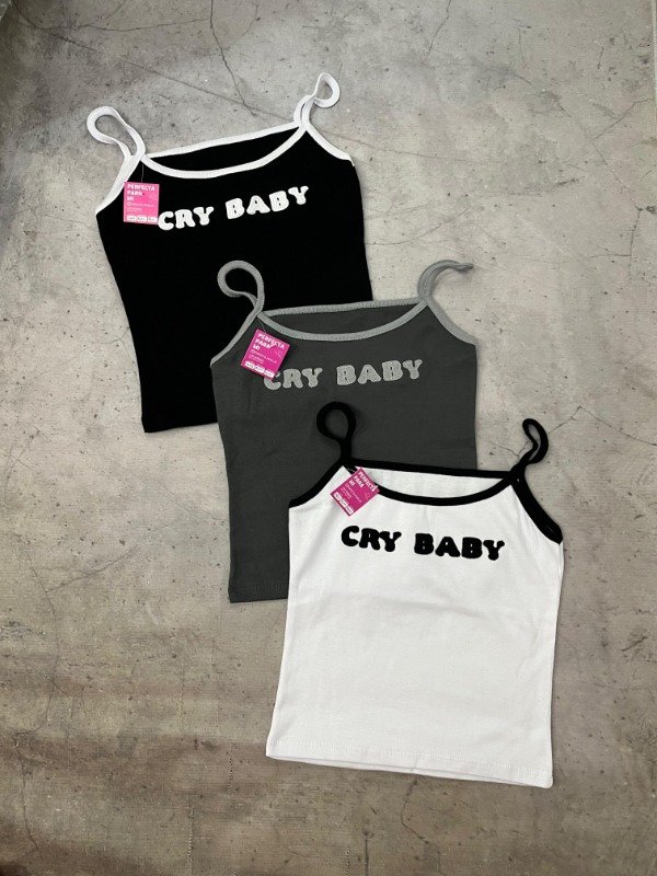Producto - MUSCULOSA CRY BABY