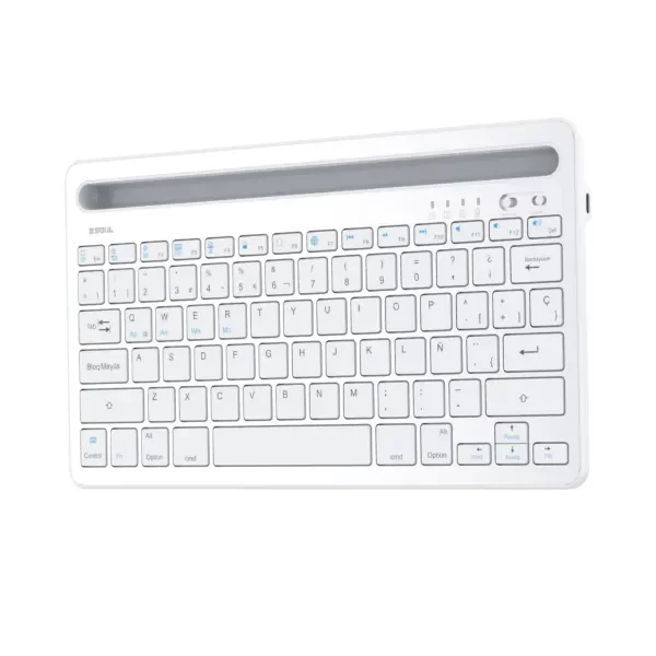 Producto - TECLADO MULTIPLATARFORMA KBT03 BLANCO - 1