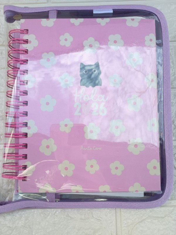 Producto - Porta Agenda Cristal Lila