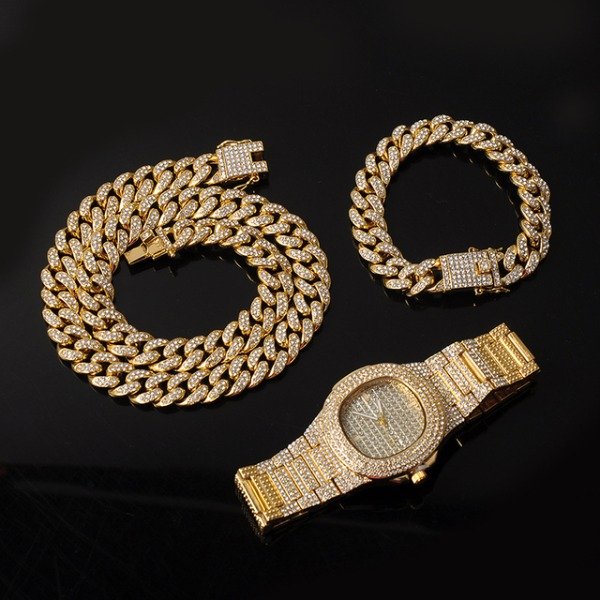 Producto - Reloj NY ice golden - 4