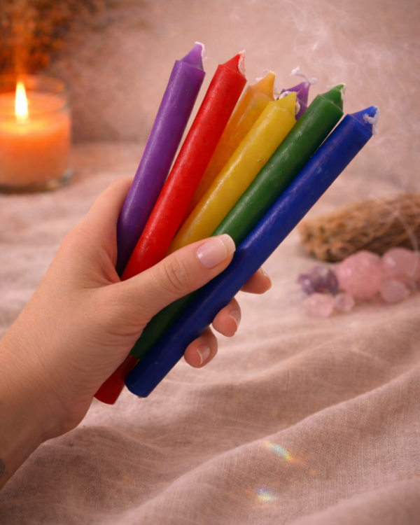 Producto - Vela largas colores