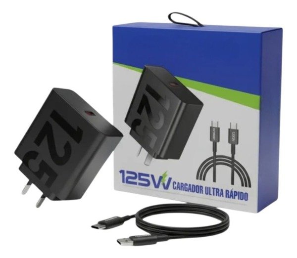 Producto - Cargador USB rápido tipo C 125W