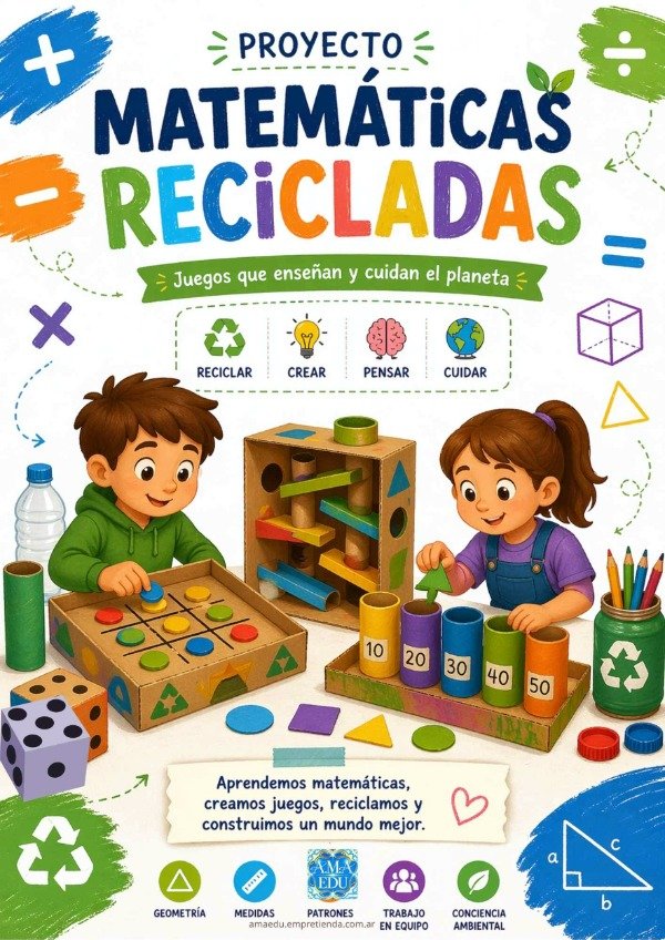 Producto - Feria de Ciencias MATEMÁTICAS RECICLADAS EN JUEGO