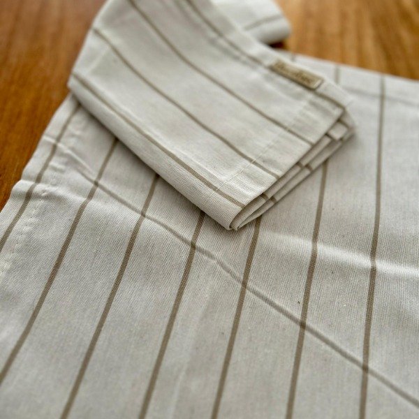 Producto - PACK X2 INDIVIDUALES RAYADOS AVELLANA