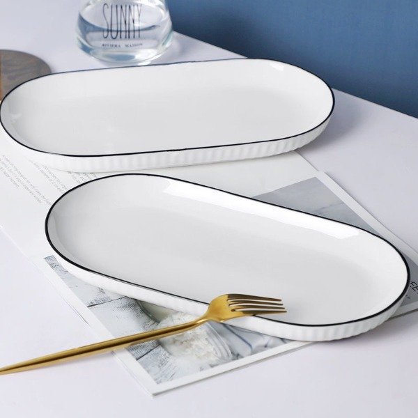 Producto - PLATO HONDO OVAL 30CM