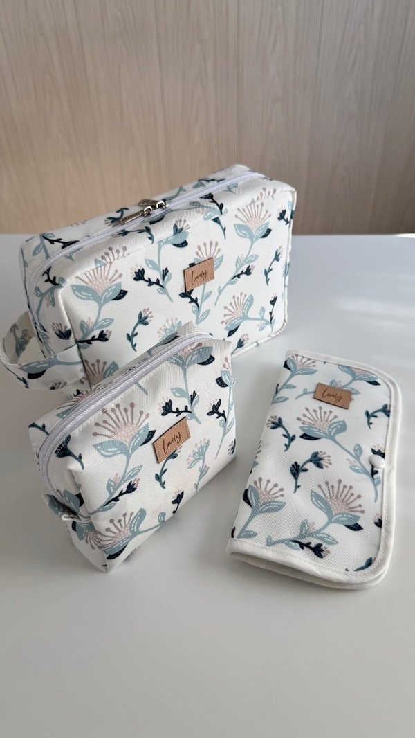 Producto - Neceser Amatista + Neceser Mini + Estuche de higiene