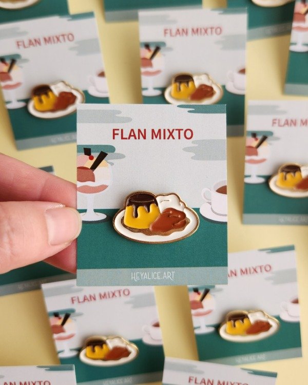 Producto - PIN FLAN MIXTO