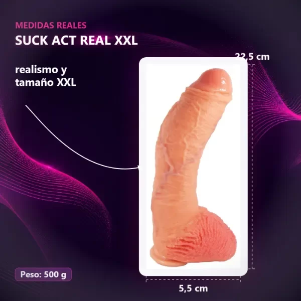Producto - Suck Act Real Xxl S.Michel - 3