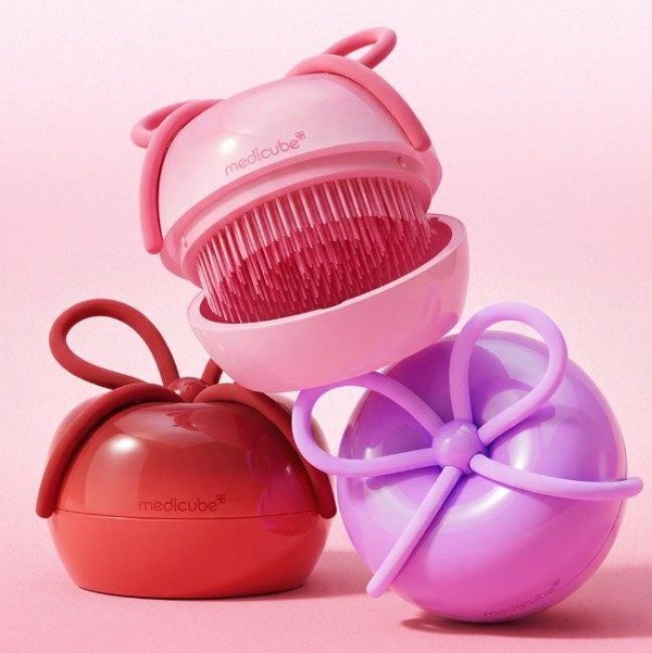Producto - medicube Forever Cherry Hair Brush Rosa - 1