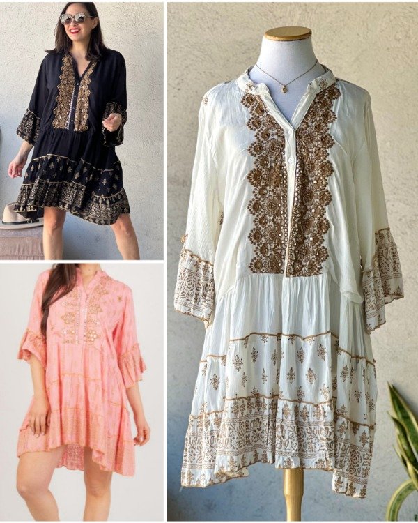 Producto - Folk Corto con Botones L XL