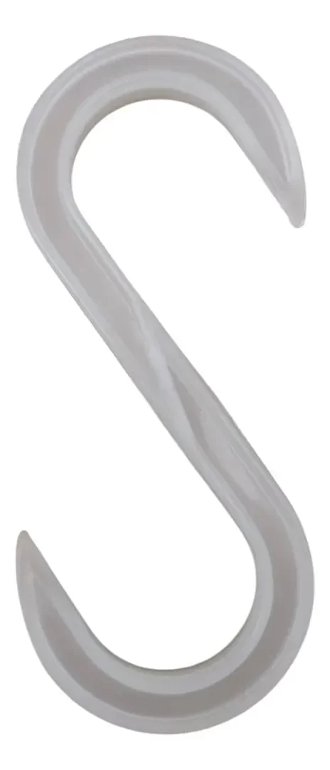 Producto - Gancho Carnicero  Plástico X 6 Unid - Soporta 20kg cada uno - 1