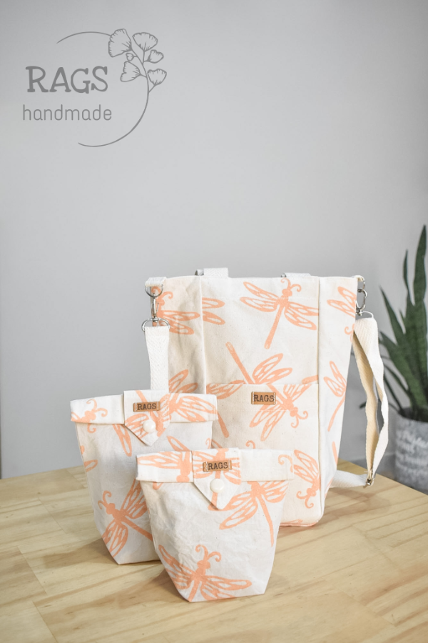 Producto - Set Matera Chica Estampado a Mano