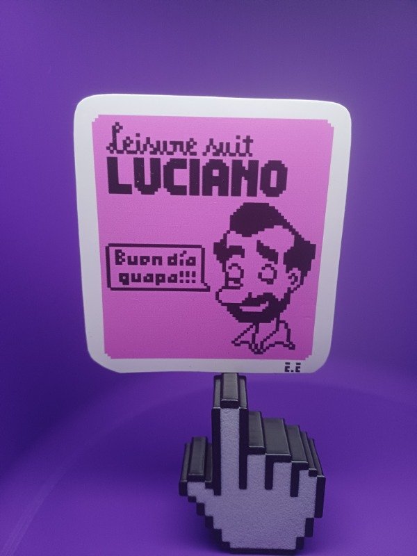 Producto - Sticker Buen día guapa Larry