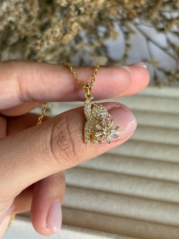 Producto - Conjunto giratorio osito dorado