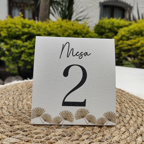 Producto - Número Mesa