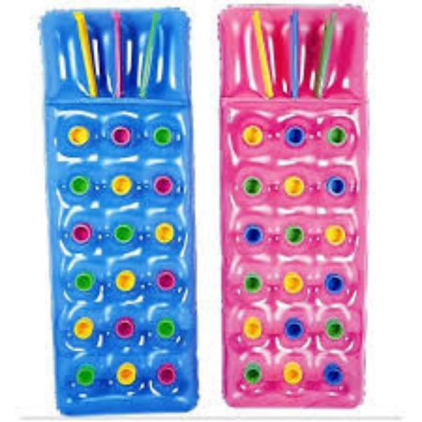 Producto - COLCHONETA CON ALMOHADA INCORPORADA Y POSA VASO BESTWAY