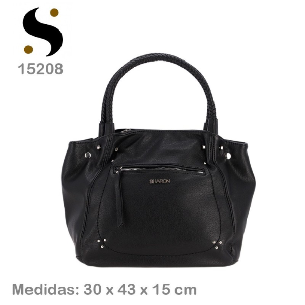 Producto - Cartera negra Sharon clásica