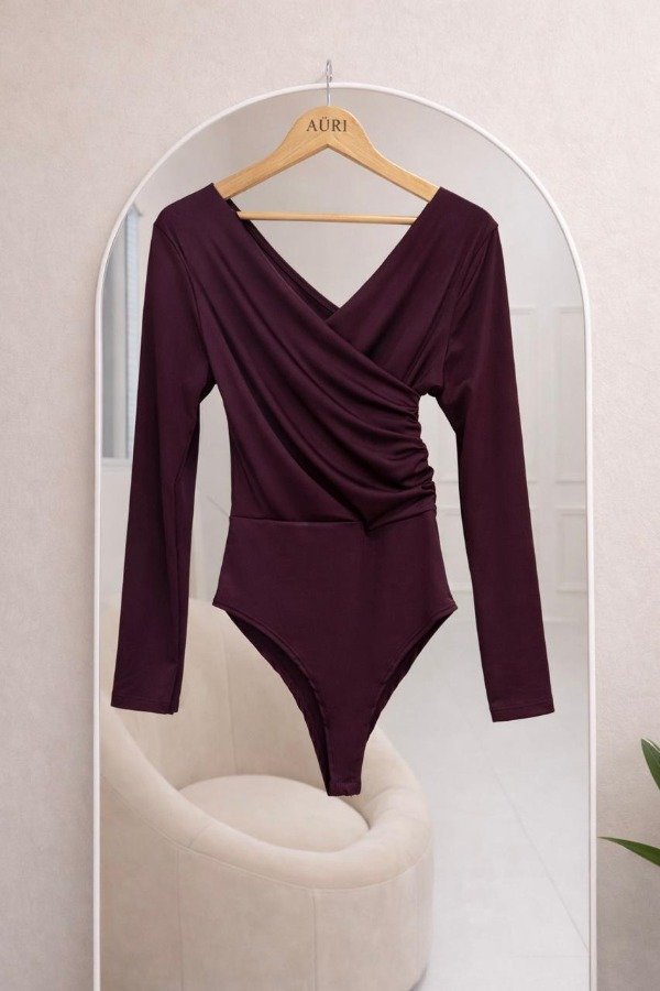 Producto - BODY MANGA LARGA CRUZADO "MICROFIBRA" (Art.762)