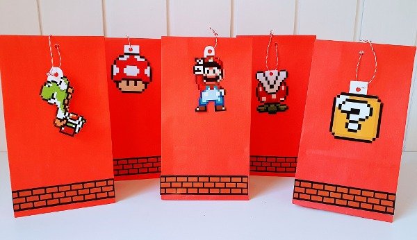 Producto - Mario Bros Bolsita para Golosinas X 5 Unidades