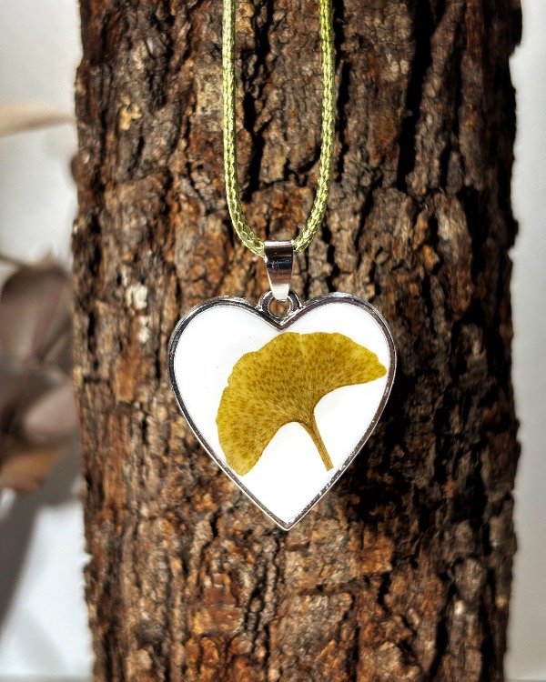 Producto - Dije Ginkgo Corazón