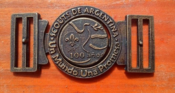 Producto - Hebilla Cinturón Scouts de Argentina (Centenario)