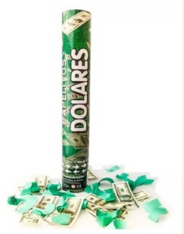 Producto - Lanza papeles Bombucha Dólares