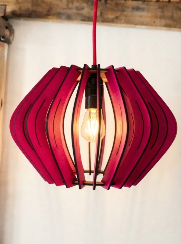 Producto - Lámpara colgante ACRUX / Fucsia Power - 1