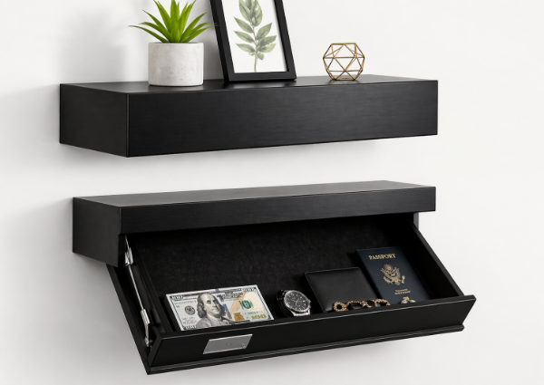 Producto - Estante con compartimiento secreto