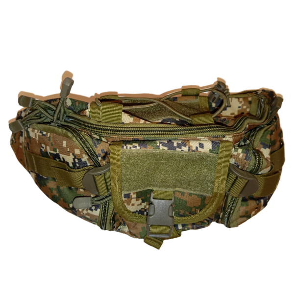 Producto - Riñonera Morral Porta Elementos Camu Verde