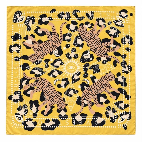 Producto - Maxi Pañuelo Tigers Yellow