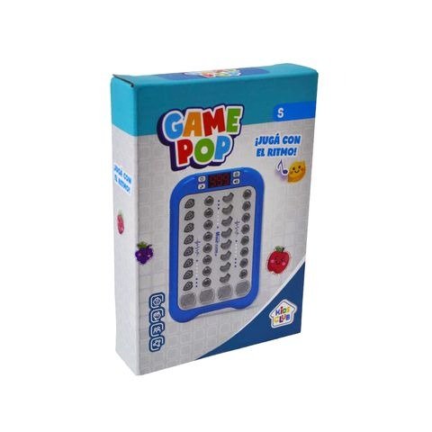 Producto - JUEGO DE RITMO GAME POP CON LUZ Y SONIDO A PILA EN CAJA 11X16X3CM