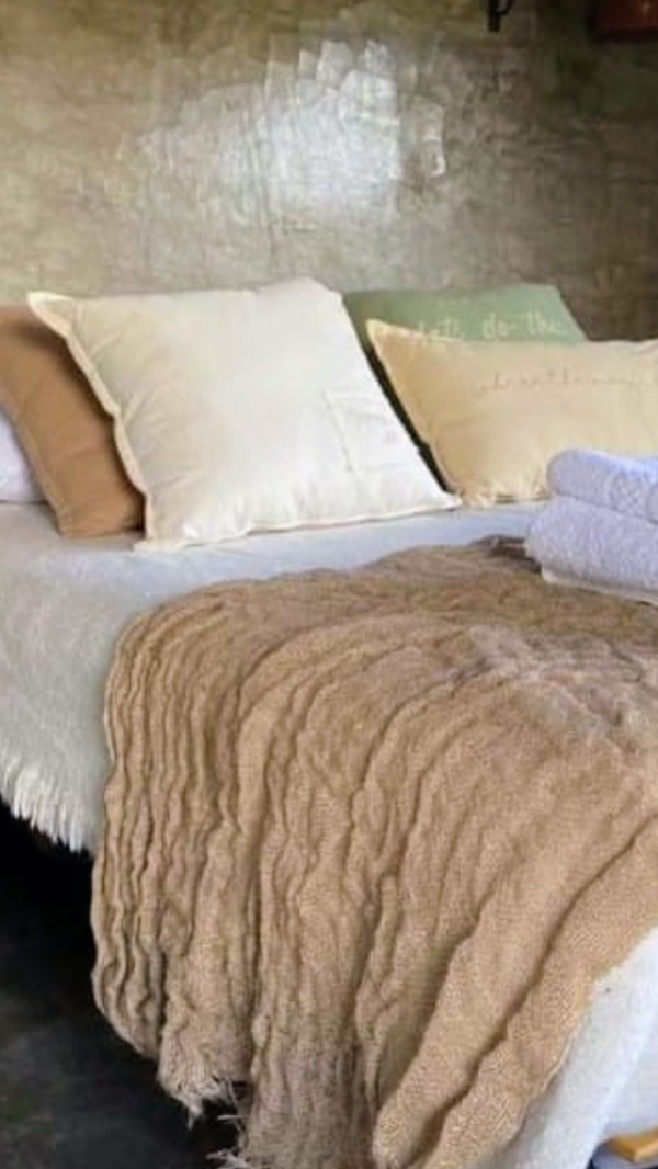 Producto - Pie de cama yute 200 x 65 cm