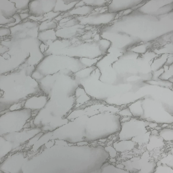 Producto - Vinilo Autoadhesivo 60 cm x 5 mt blanco redondeles grises