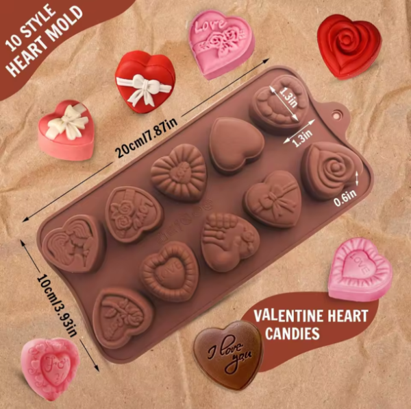 Producto - MOLDE CORAZÓN  OCACIONES