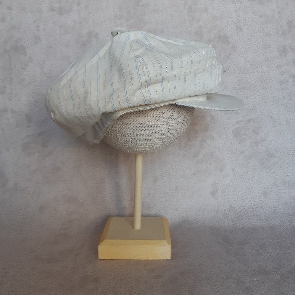 Producto - Gorra Pico de Pato Rayas Celeste