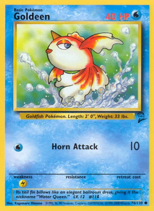 Producto - Goldeen (76/130) [Base Set 2]
