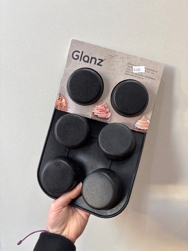 Producto - Molde Muffin x6 silicona Glanz