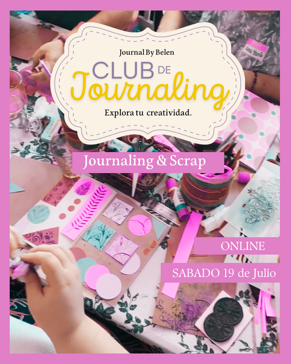 Producto - Club de Journaling ONLINE: Sábado 19 de Julio