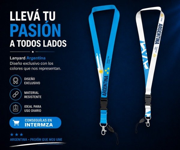 Producto - LANYARD  CINTA COLGANTE ARGENTINA