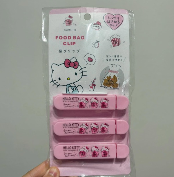 Producto - Clips para bolsas hello kitty