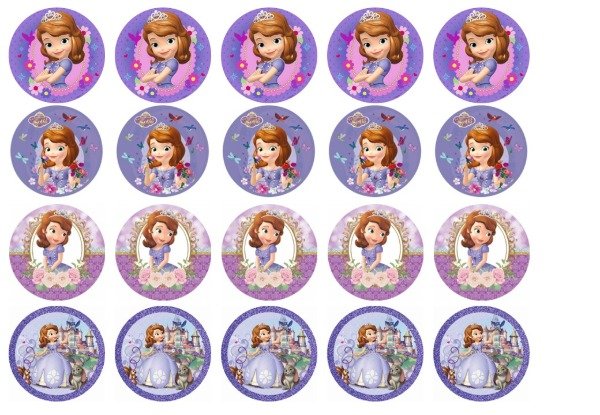 Producto - LAMINA PRINCESA SOFIA 1