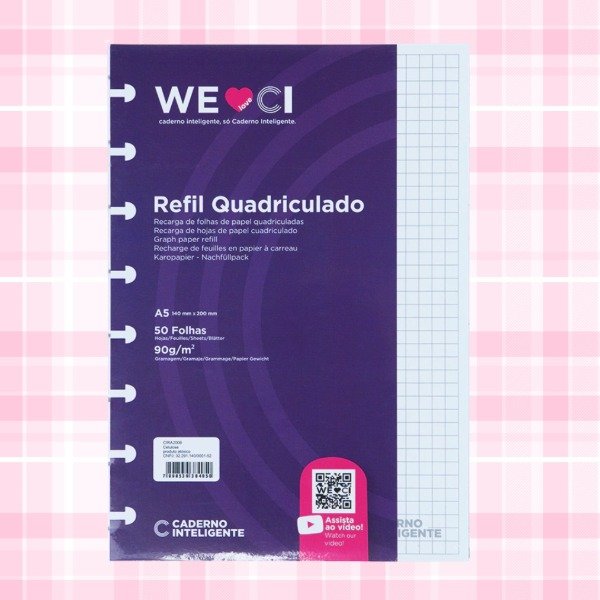 Producto - Repuesto Cuadriculado 80 Hojas 90gr