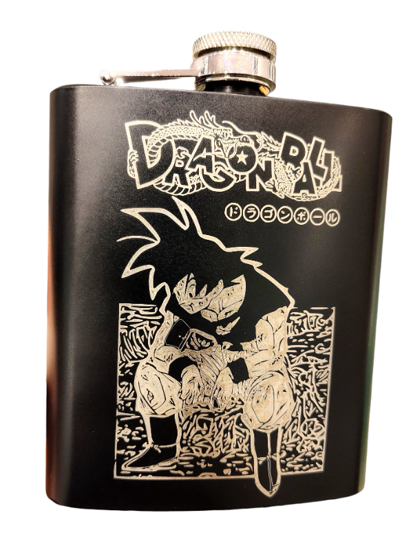 Producto - PETACA BLACKENED GOKU DRAGON BALL