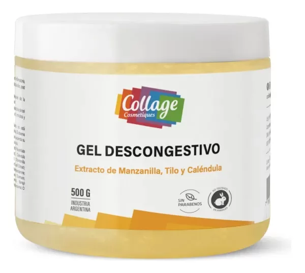 Producto - Gel Descongestivo Collage Extracto De Manzanilla de 250 gr