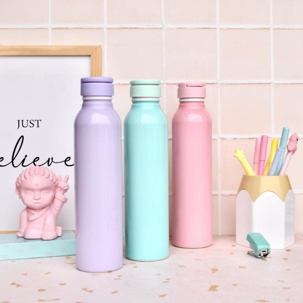Producto - J- BOTELLA DE ALUMINIO PASTEL 500 CC